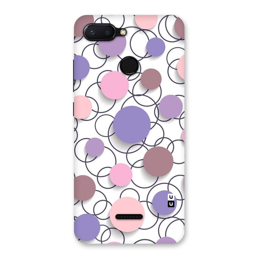 Circles And More Back Case for Redmi 6