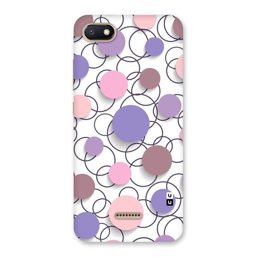 Circles And More Back Case for Redmi 6A