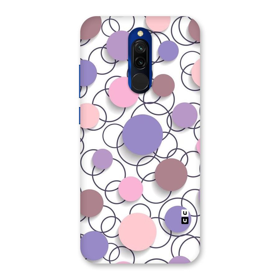 Circles And More Back Case for Redmi 8