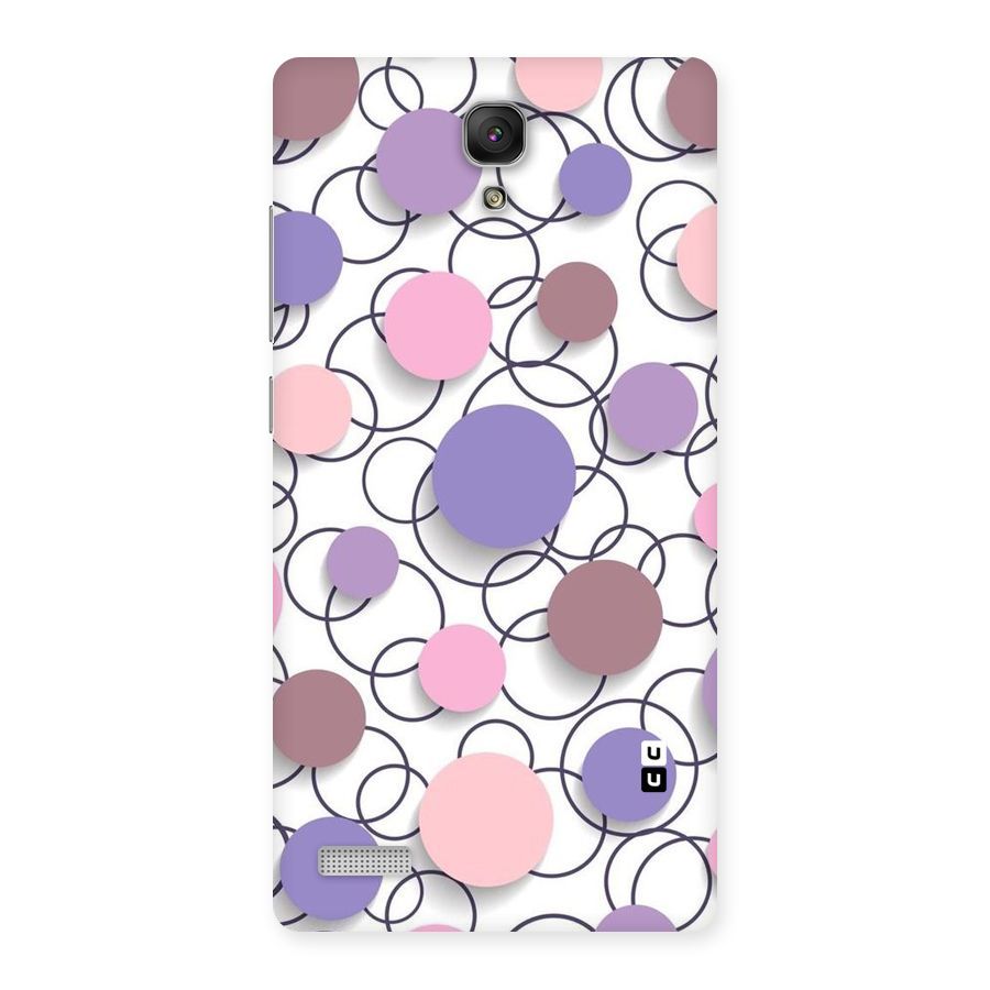 Circles And More Back Case for Redmi Note