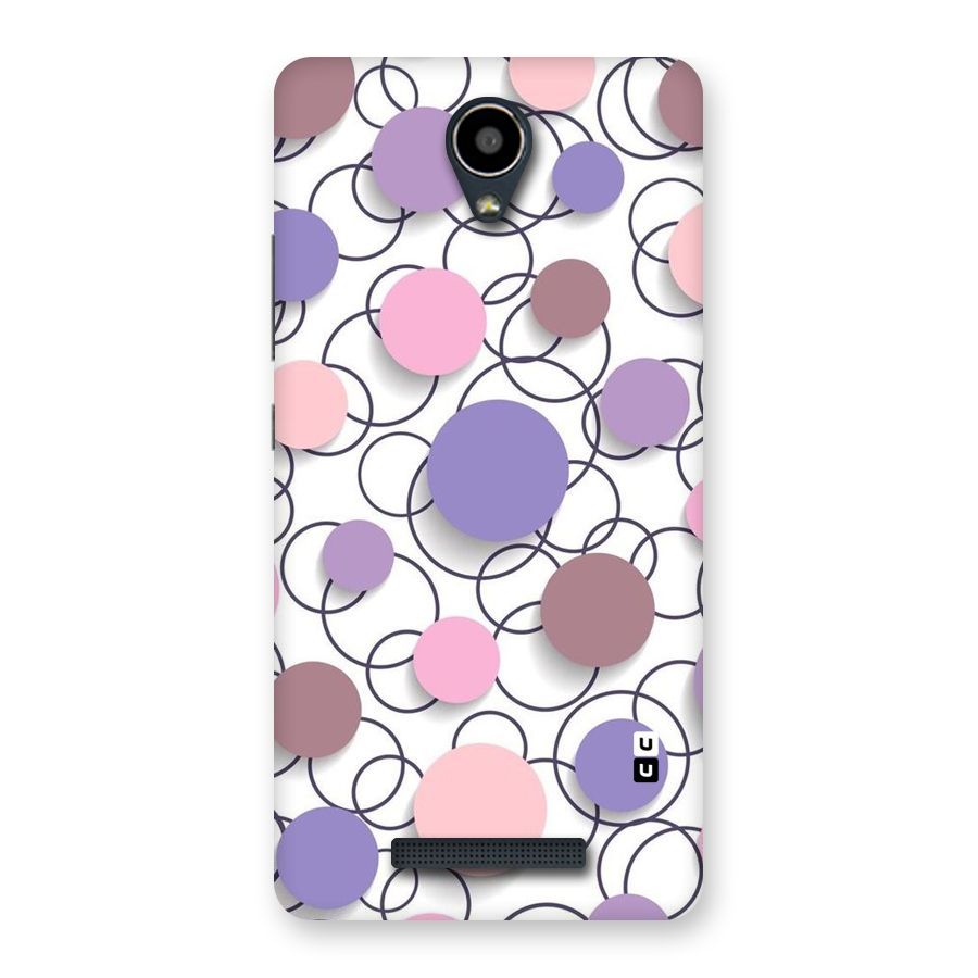 Circles And More Back Case for Redmi Note 2