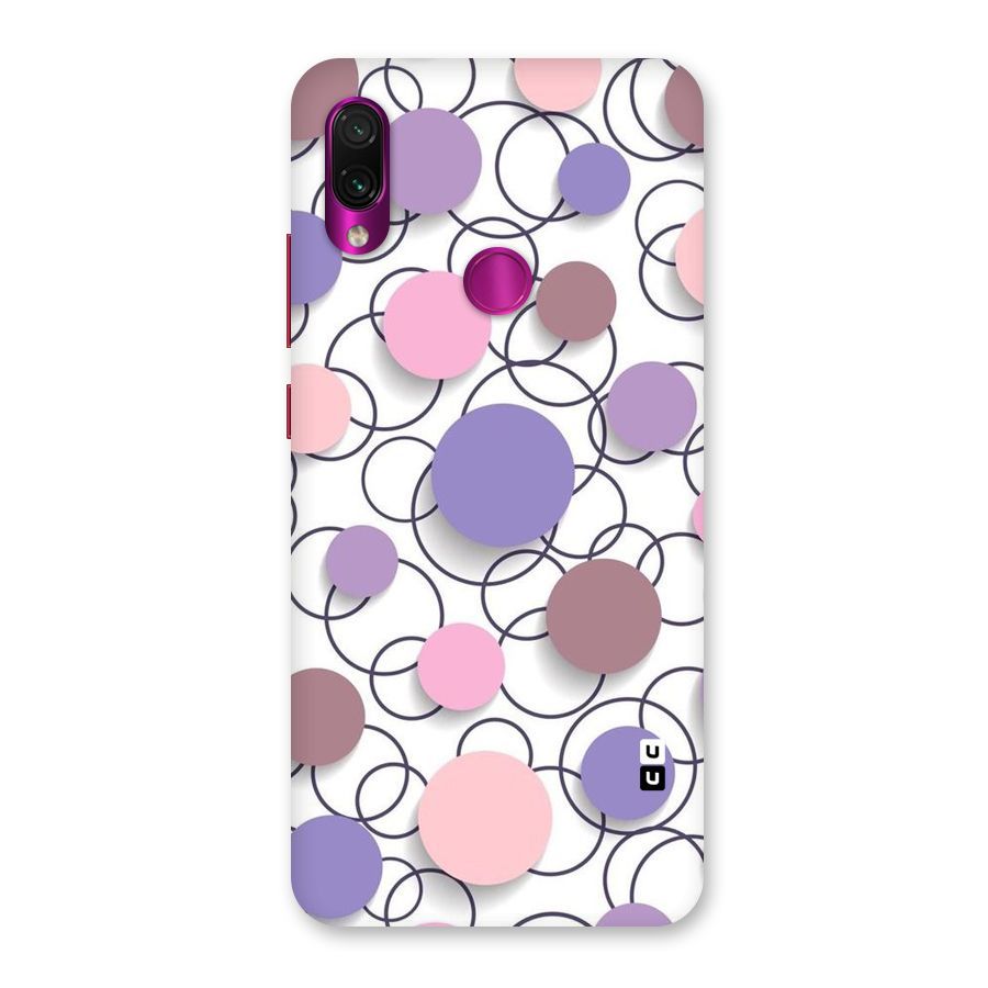 Circles And More Back Case for Redmi Note 7 Pro