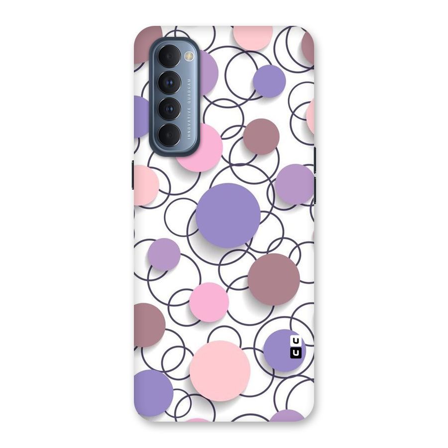 Circles And More Back Case for Reno4 Pro