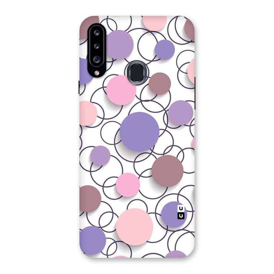 Circles And More Back Case for Samsung Galaxy A20s