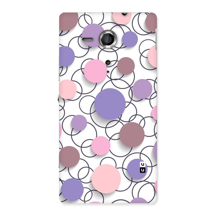 Circles And More Back Case for Sony Xperia SP
