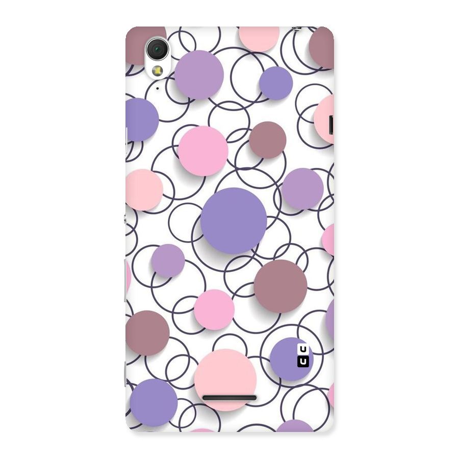 Circles And More Back Case for Sony Xperia T3