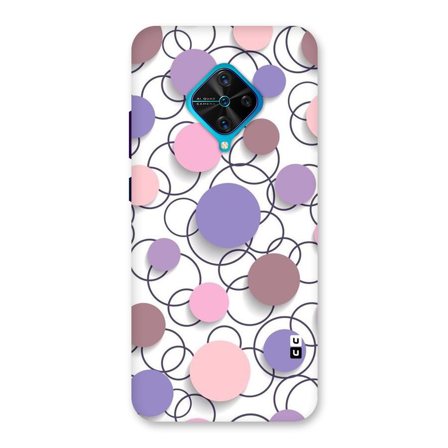 Circles And More Back Case for Vivo S1 Pro