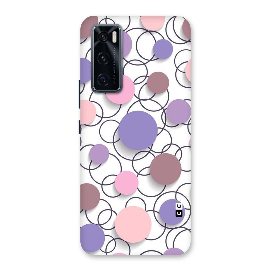 Circles And More Back Case for Vivo V20 SE