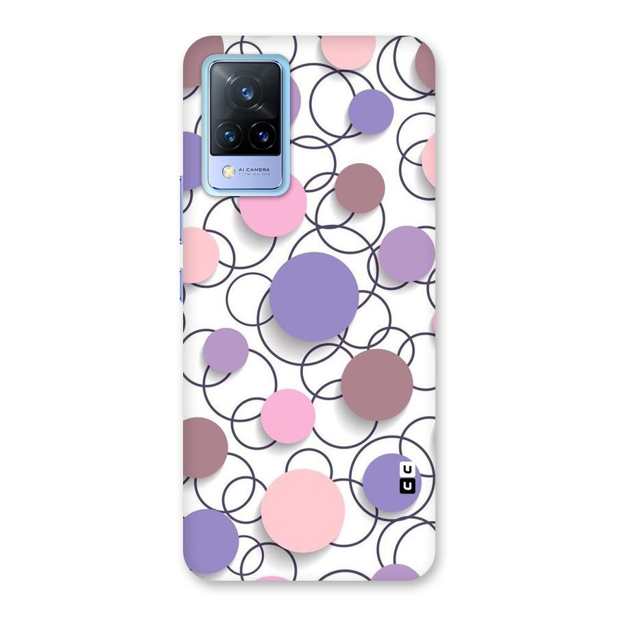 Circles And More Back Case for Vivo V21 5G