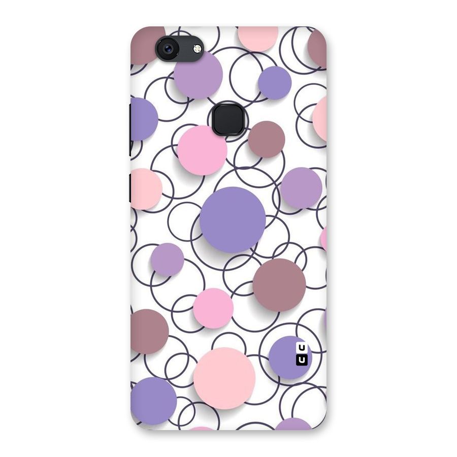 Circles And More Back Case for Vivo V7 Plus
