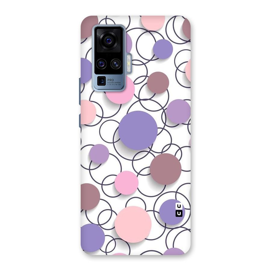 Circles And More Back Case for Vivo X50 Pro