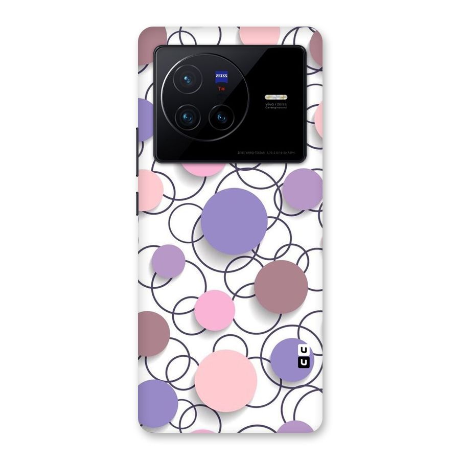 Circles And More Back Case for Vivo X80