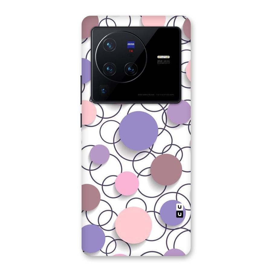 Circles And More Back Case for Vivo X80 Pro