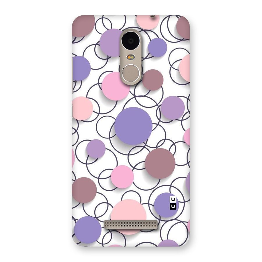 Circles And More Back Case for Xiaomi Redmi Note 3