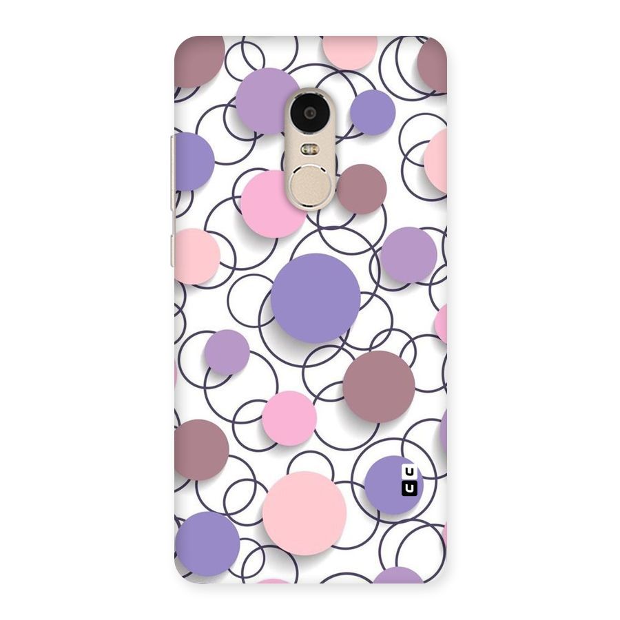 Circles And More Back Case for Xiaomi Redmi Note 4