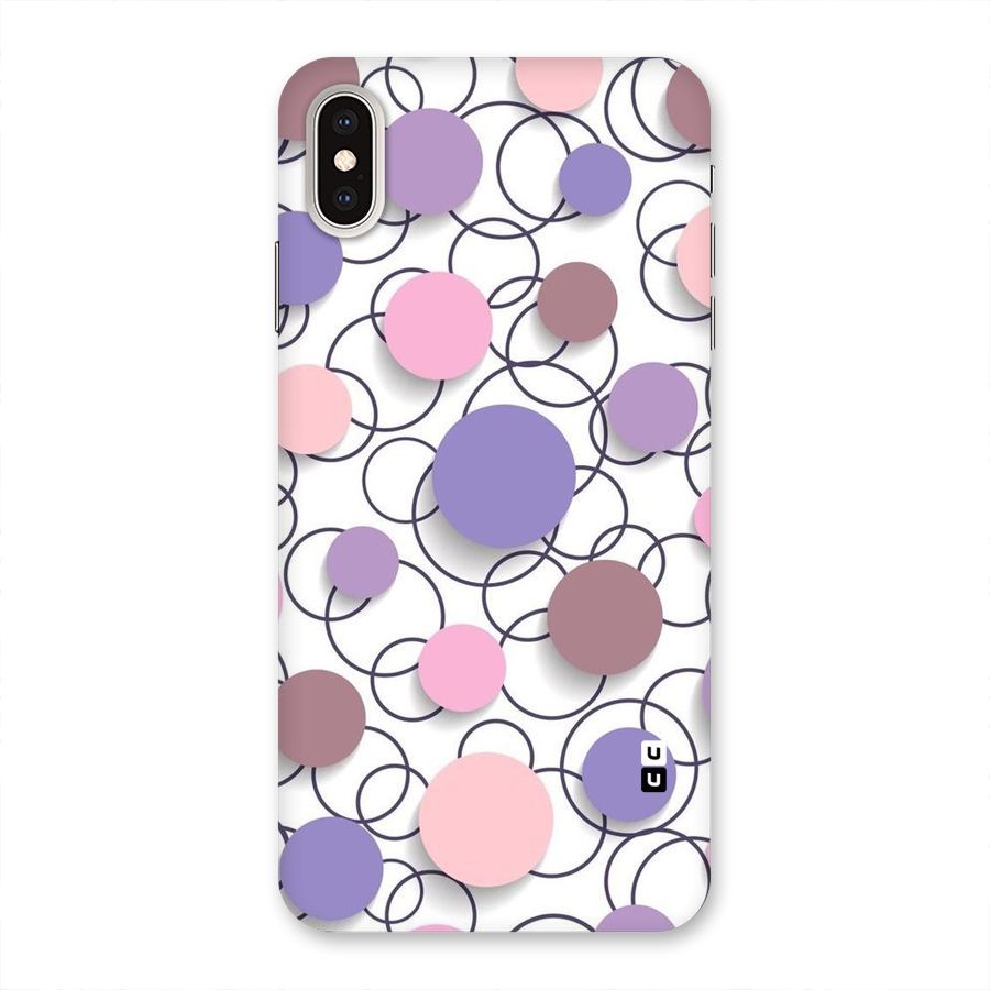 Circles And More Back Case for iPhone XS Max