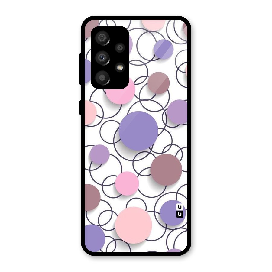 Circles And More Glass Back Case for Galaxy A32