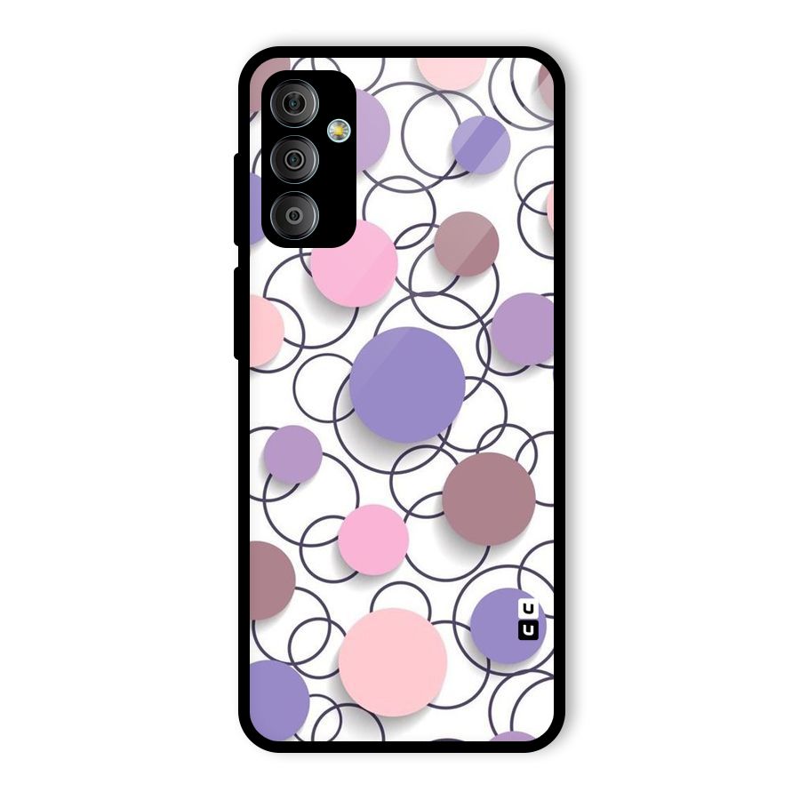 Circles And More Glass Back Case for Galaxy F23