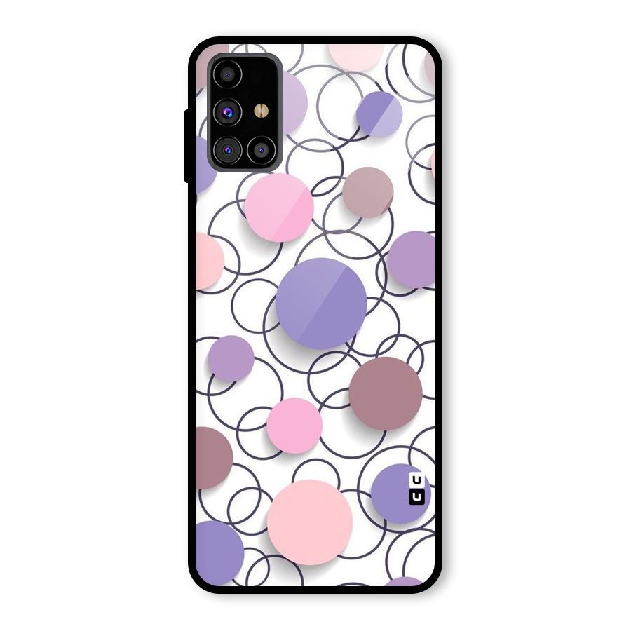 Circles And More Glass Back Case for Galaxy M31s