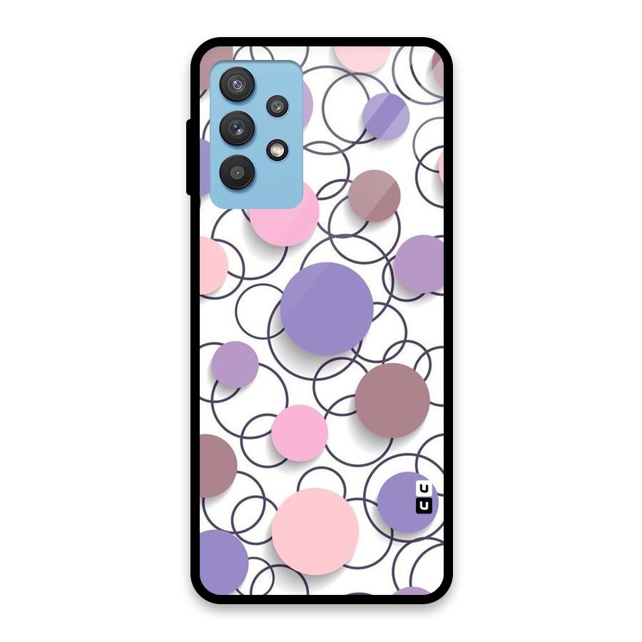 Circles And More Glass Back Case for Galaxy M32 5G