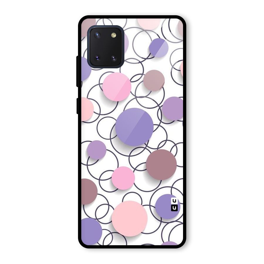 Circles And More Glass Back Case for Galaxy Note 10 Lite