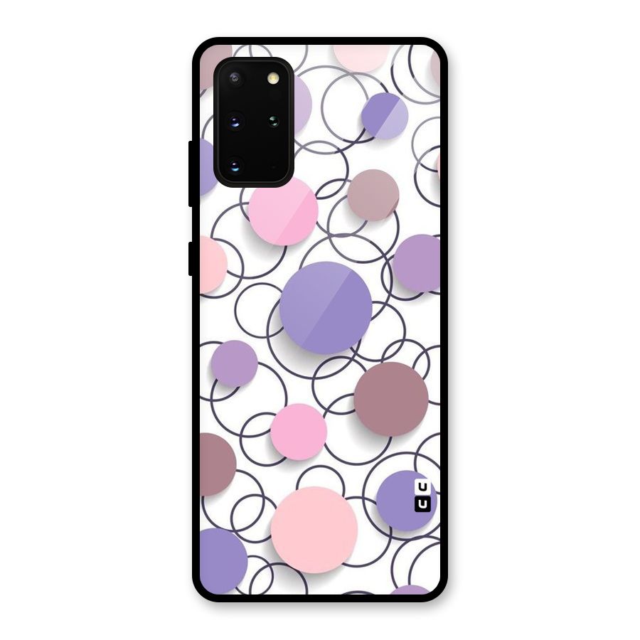 Circles And More Glass Back Case for Galaxy S20 Plus
