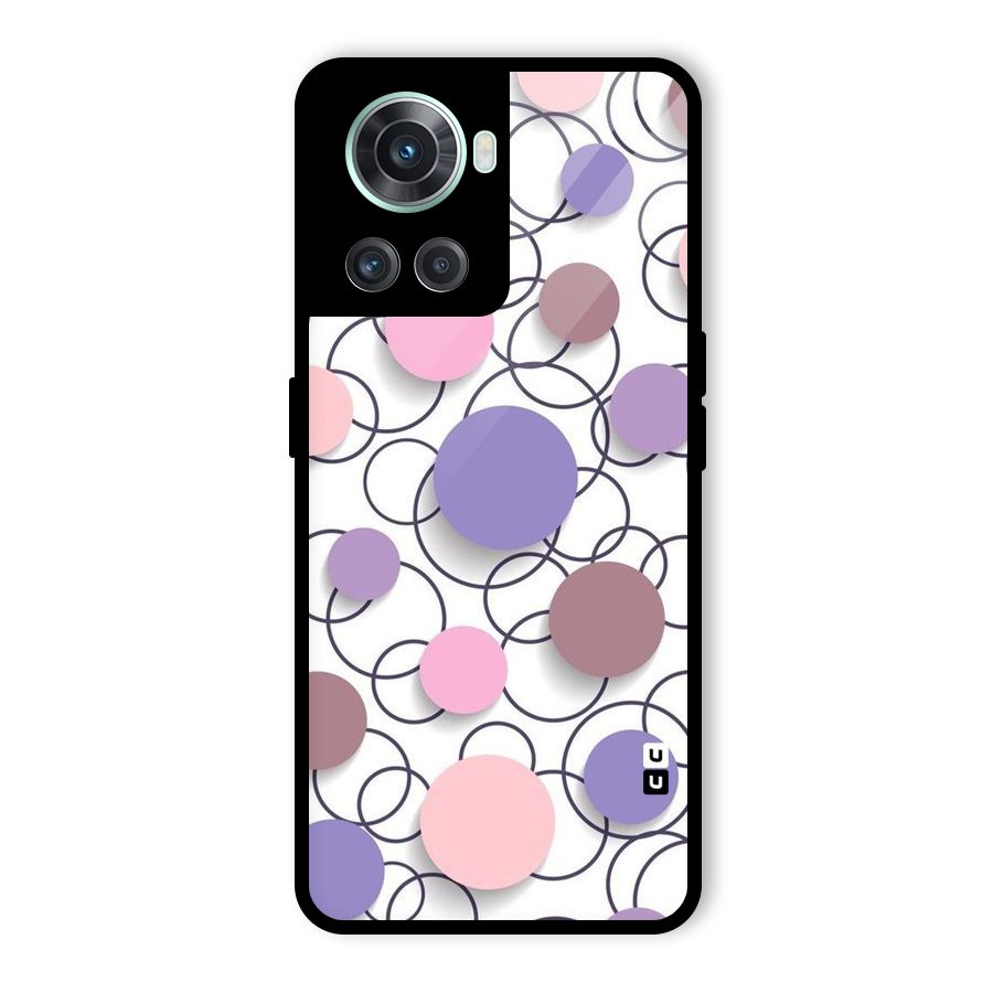 Circles And More Glass Back Case for OnePlus 10R