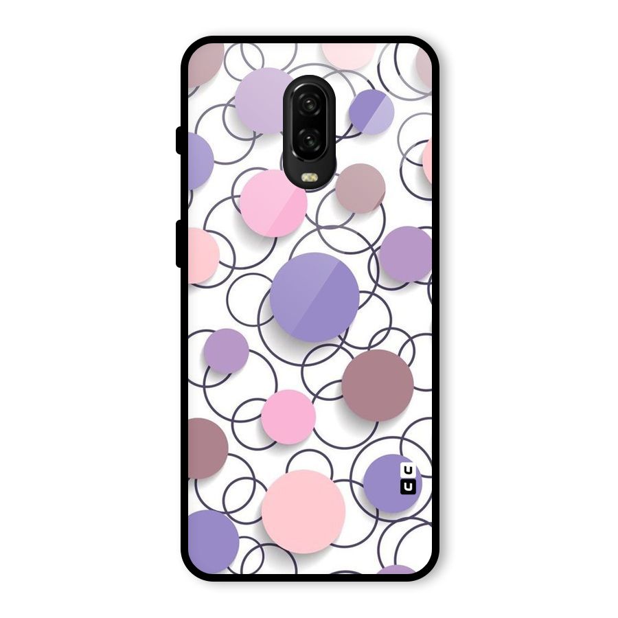 Circles And More Glass Back Case for OnePlus 6T