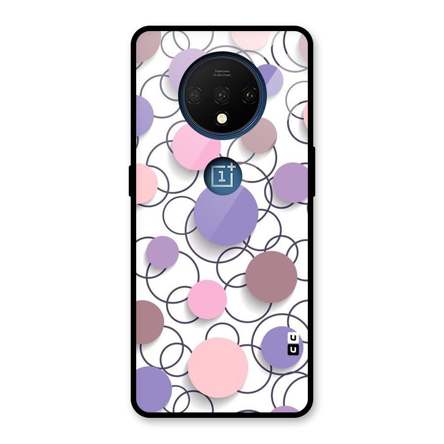 Circles And More Glass Back Case for OnePlus 7T