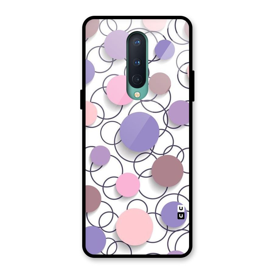 Circles And More Glass Back Case for OnePlus 8