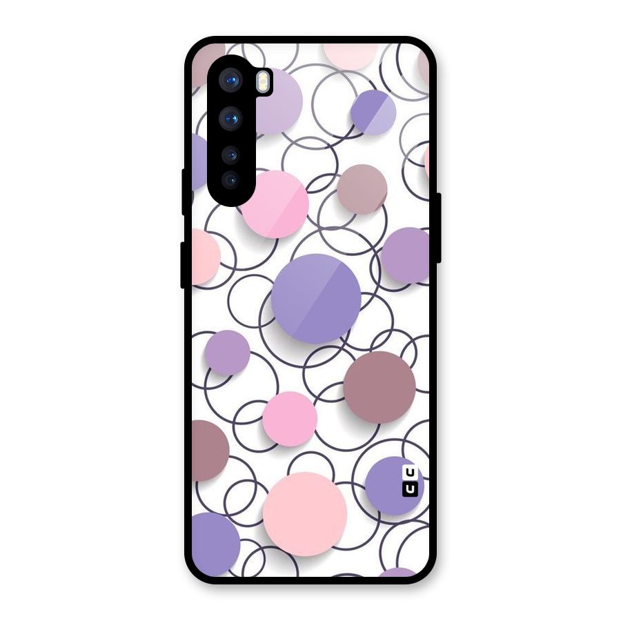 Circles And More Glass Back Case for OnePlus Nord