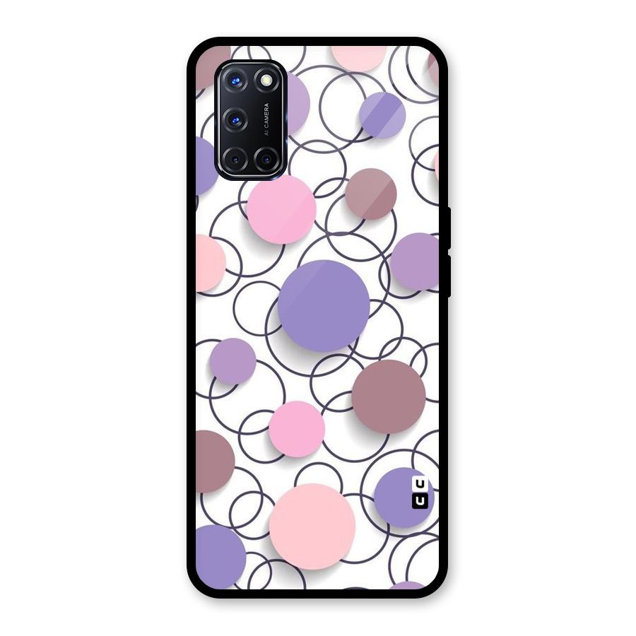 Circles And More Glass Back Case for Oppo A52