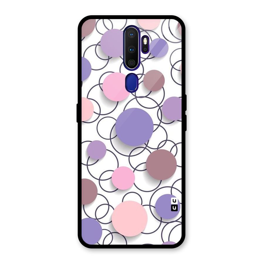 Circles And More Glass Back Case for Oppo A9 (2020)