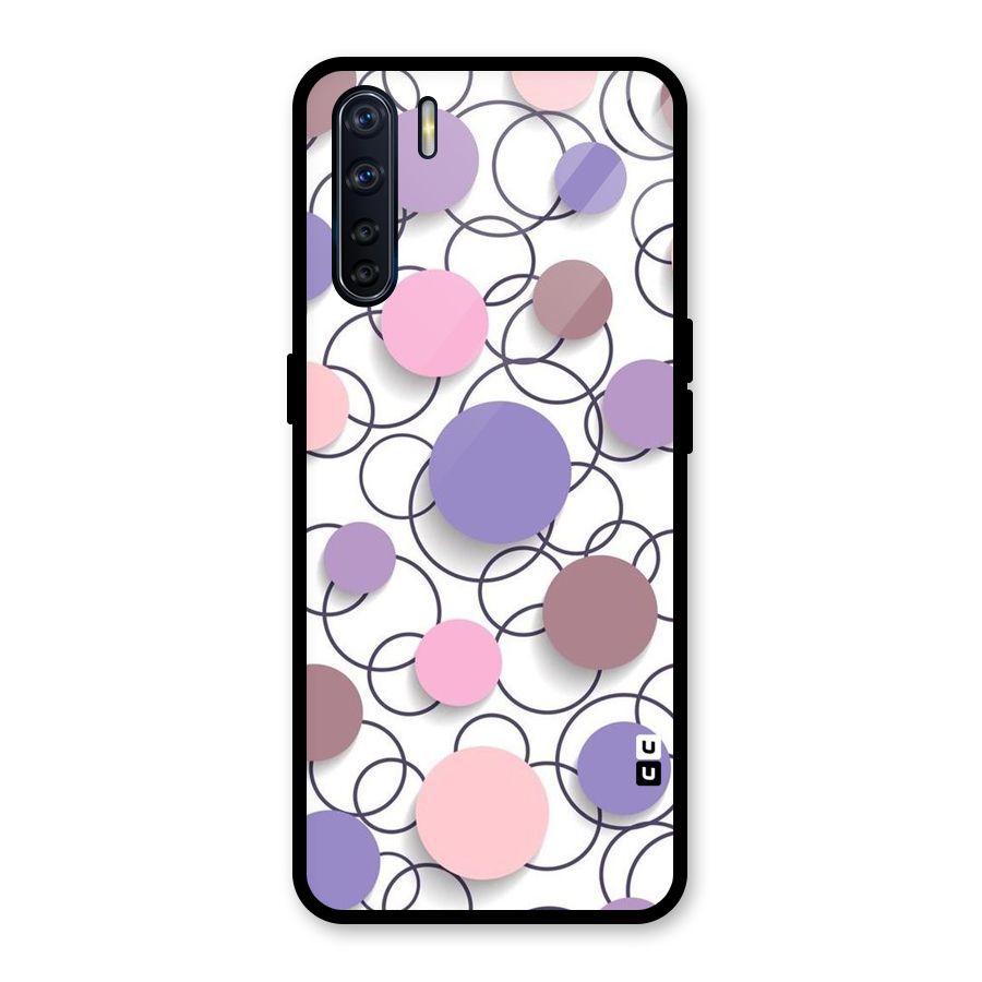 Circles And More Glass Back Case for Oppo F15