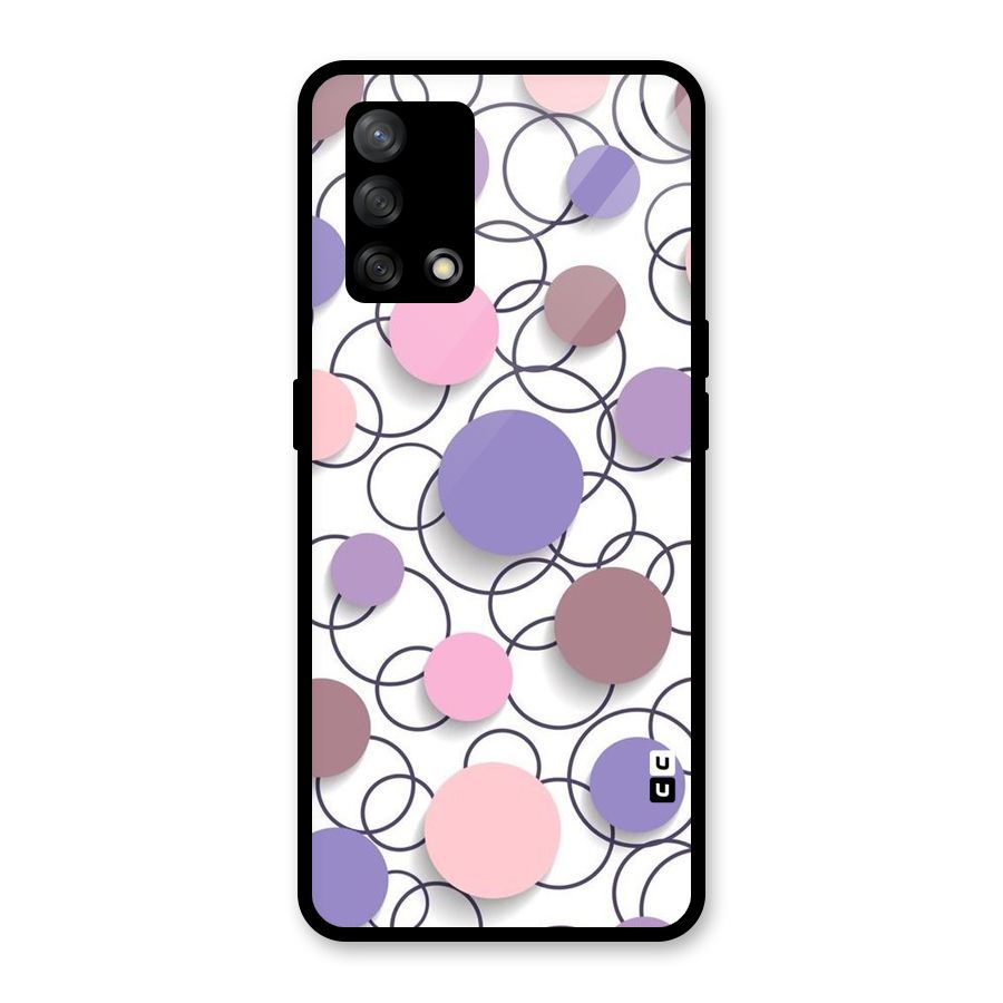 Circles And More Glass Back Case for Oppo F19