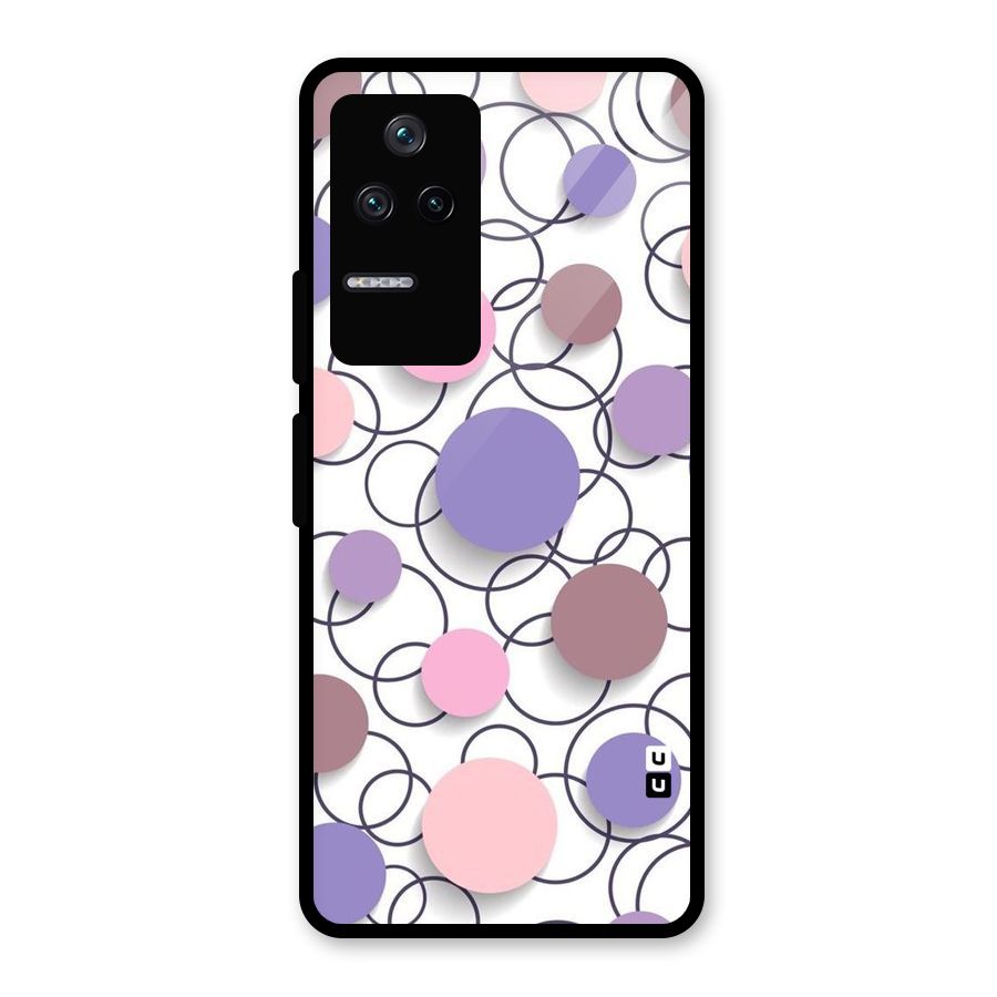 Circles And More Glass Back Case for Poco F4 5G