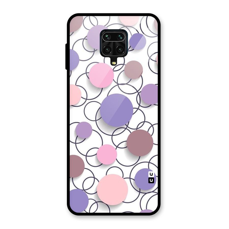 Circles And More Glass Back Case for Poco M2 Pro