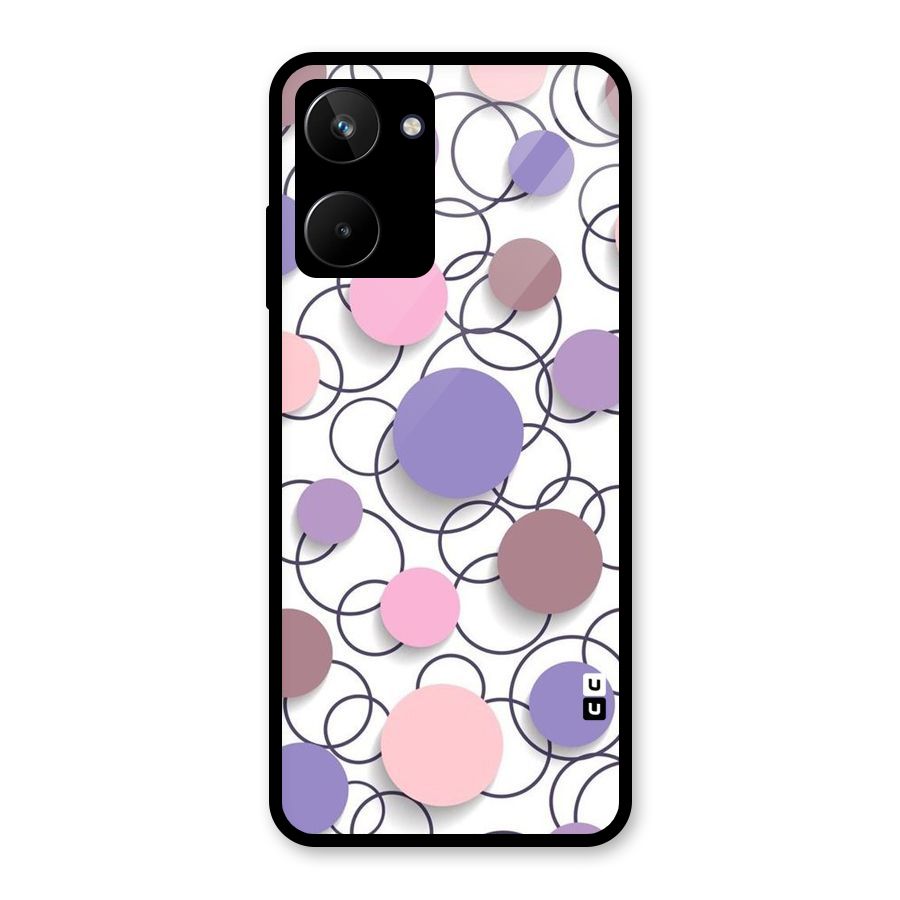 Circles And More Glass Back Case for Realme 10