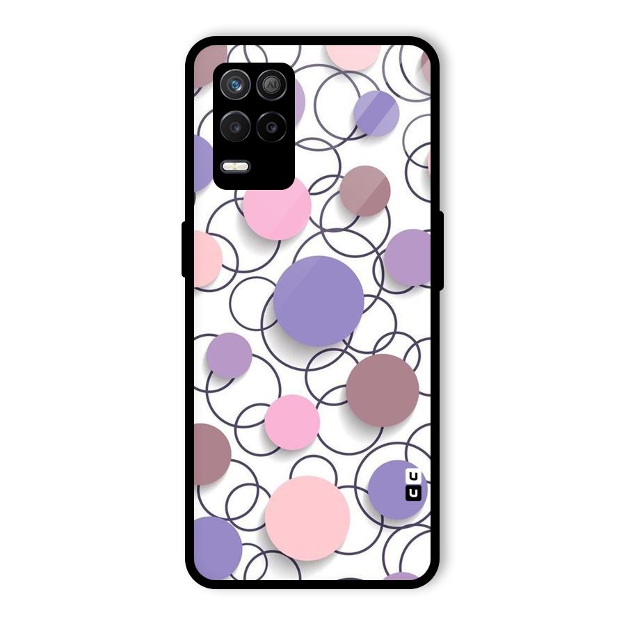 Circles And More Glass Back Case for Realme 8 5G