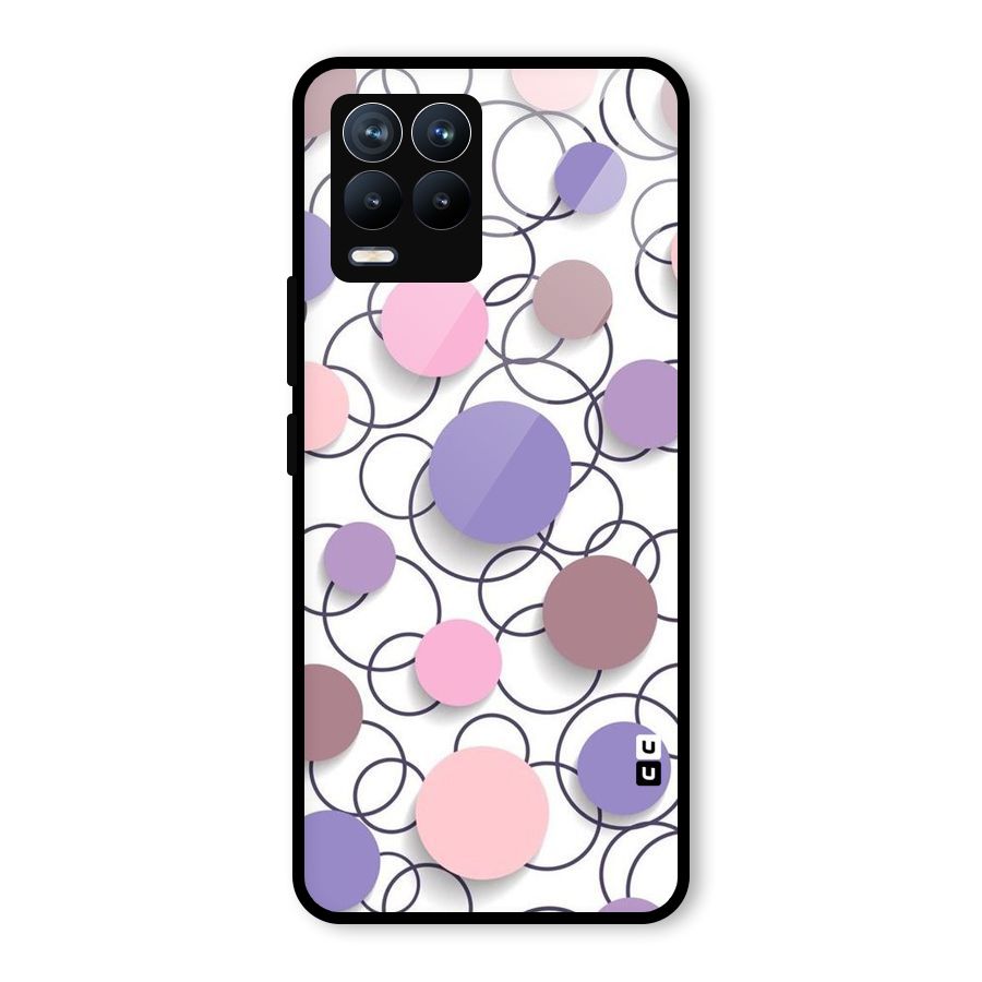 Circles And More Glass Back Case for Realme 8 Pro