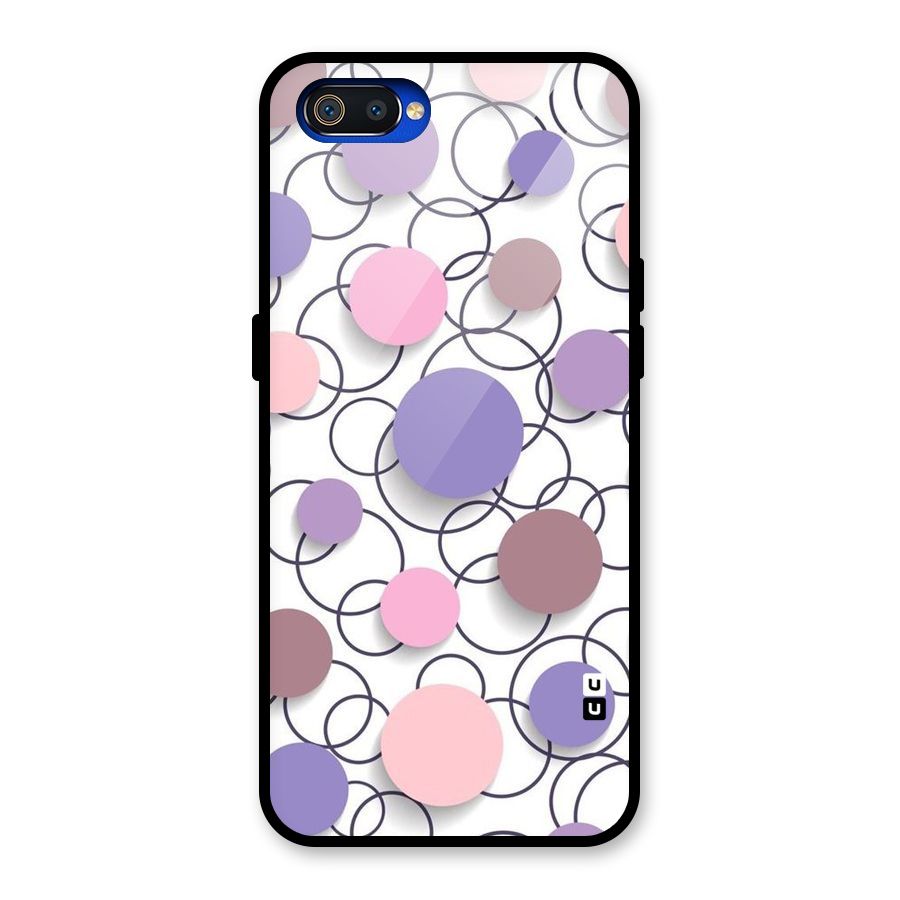 Circles And More Glass Back Case for Realme C2