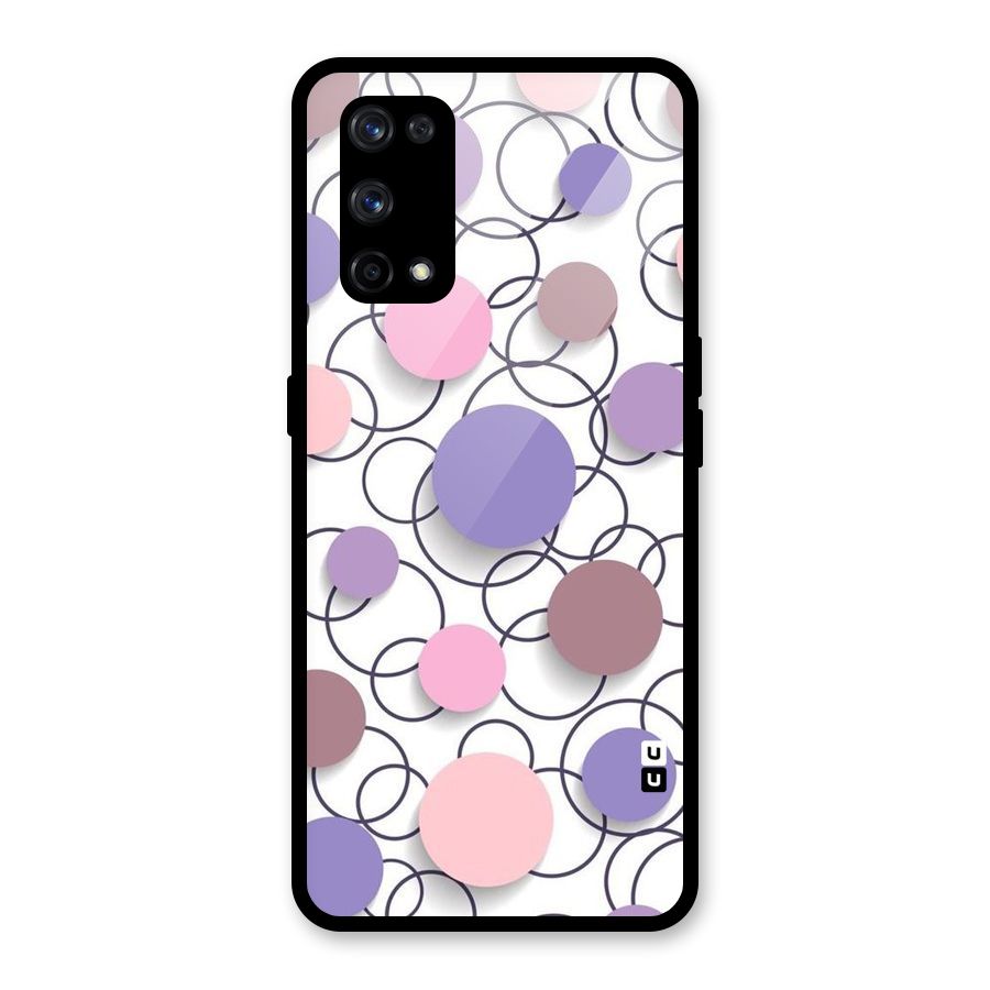 Circles And More Glass Back Case for Realme X7 Pro
