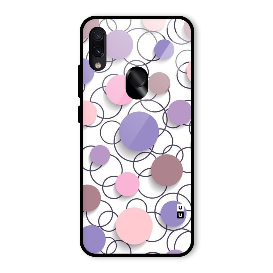 Circles And More Glass Back Case for Redmi Note 7