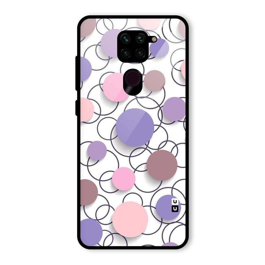 Circles And More Glass Back Case for Redmi Note 9
