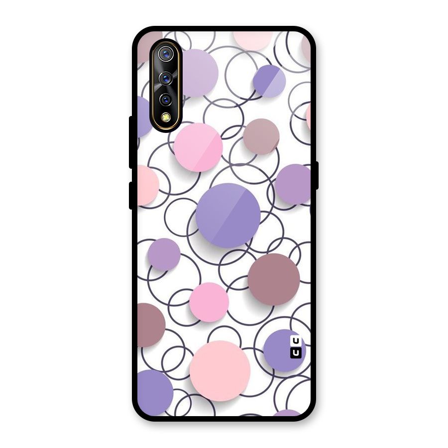 Circles And More Glass Back Case for Vivo S1