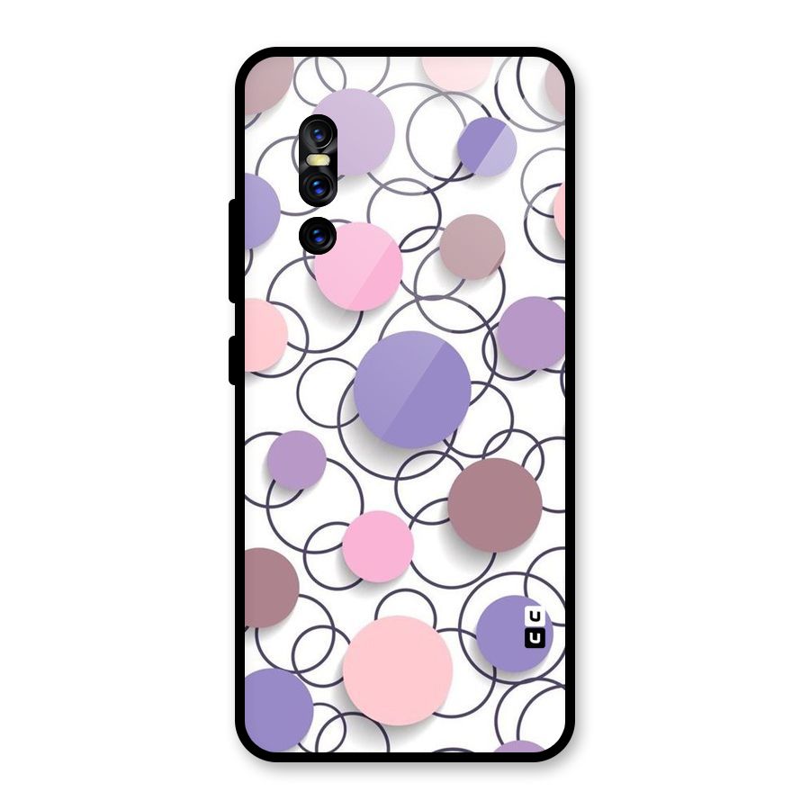 Circles And More Glass Back Case for Vivo V15 Pro