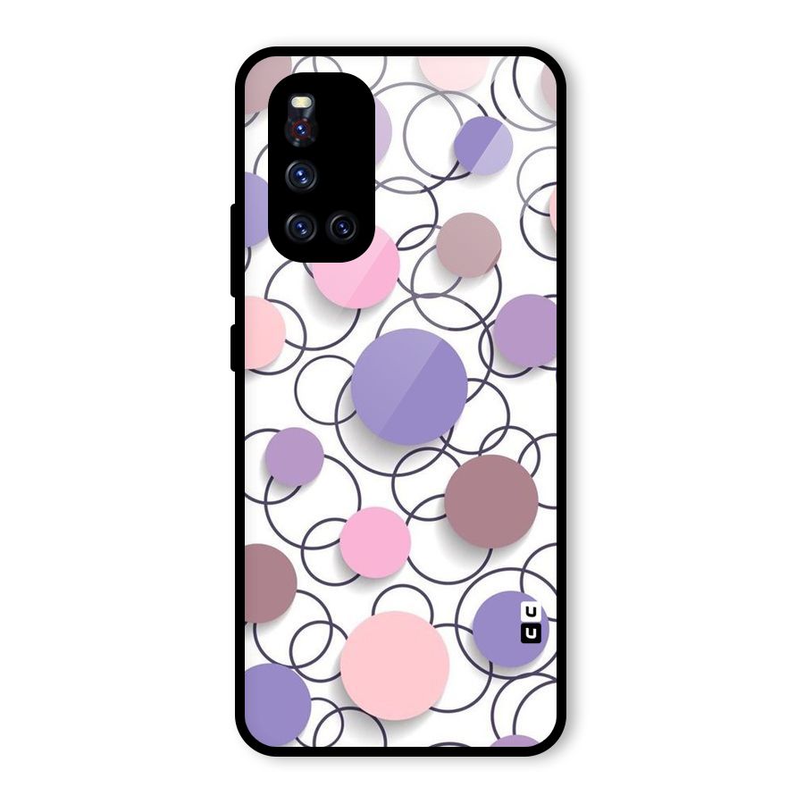 Circles And More Glass Back Case for Vivo V19
