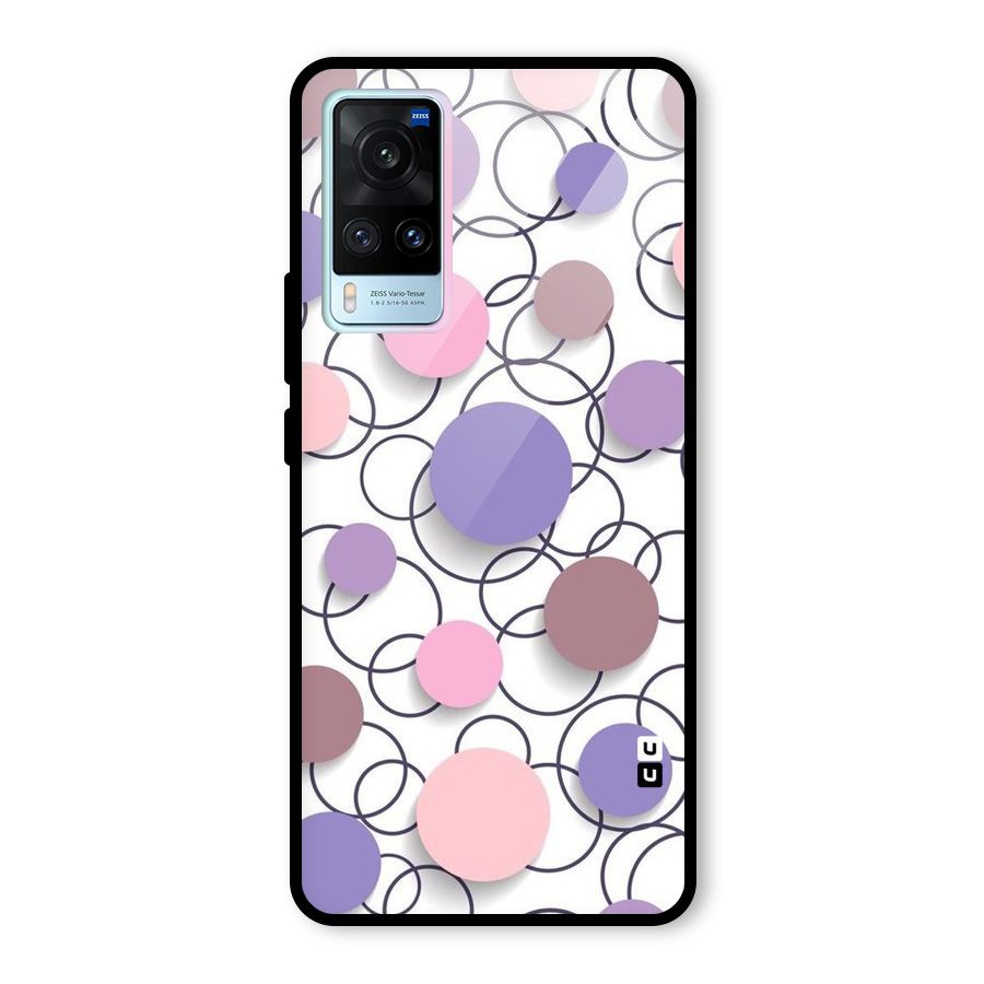 Circles And More Glass Back Case for Vivo X60