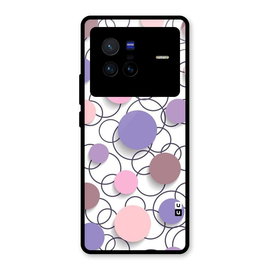 Circles And More Glass Back Case for Vivo X80