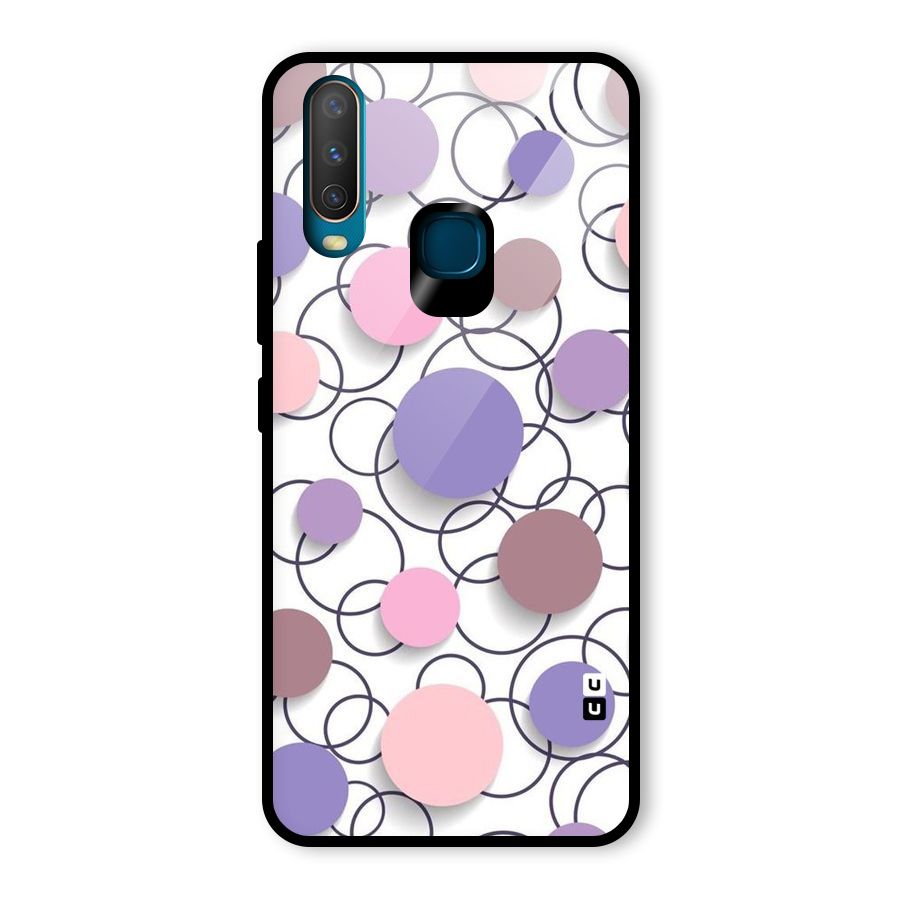 Circles And More Glass Back Case for Vivo Y15